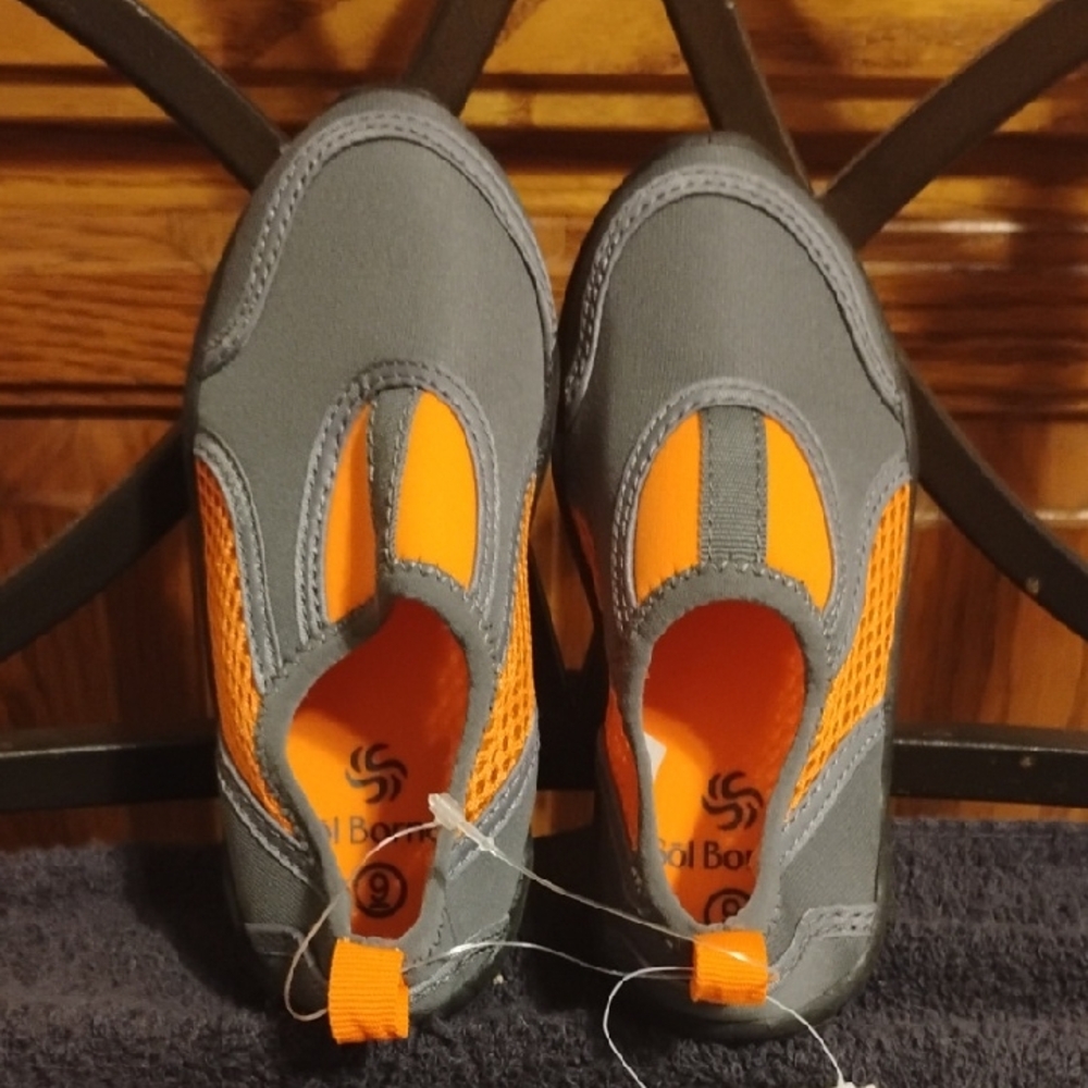 Sōl Borne Toddler Boy Water / Boat Shoes Size 9M NWT
